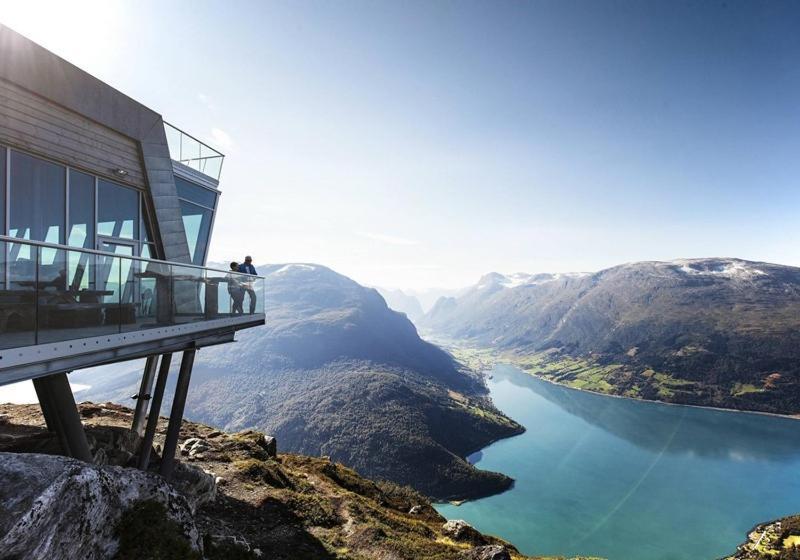 Leilighet Loft Visnes Stryn Esterno foto